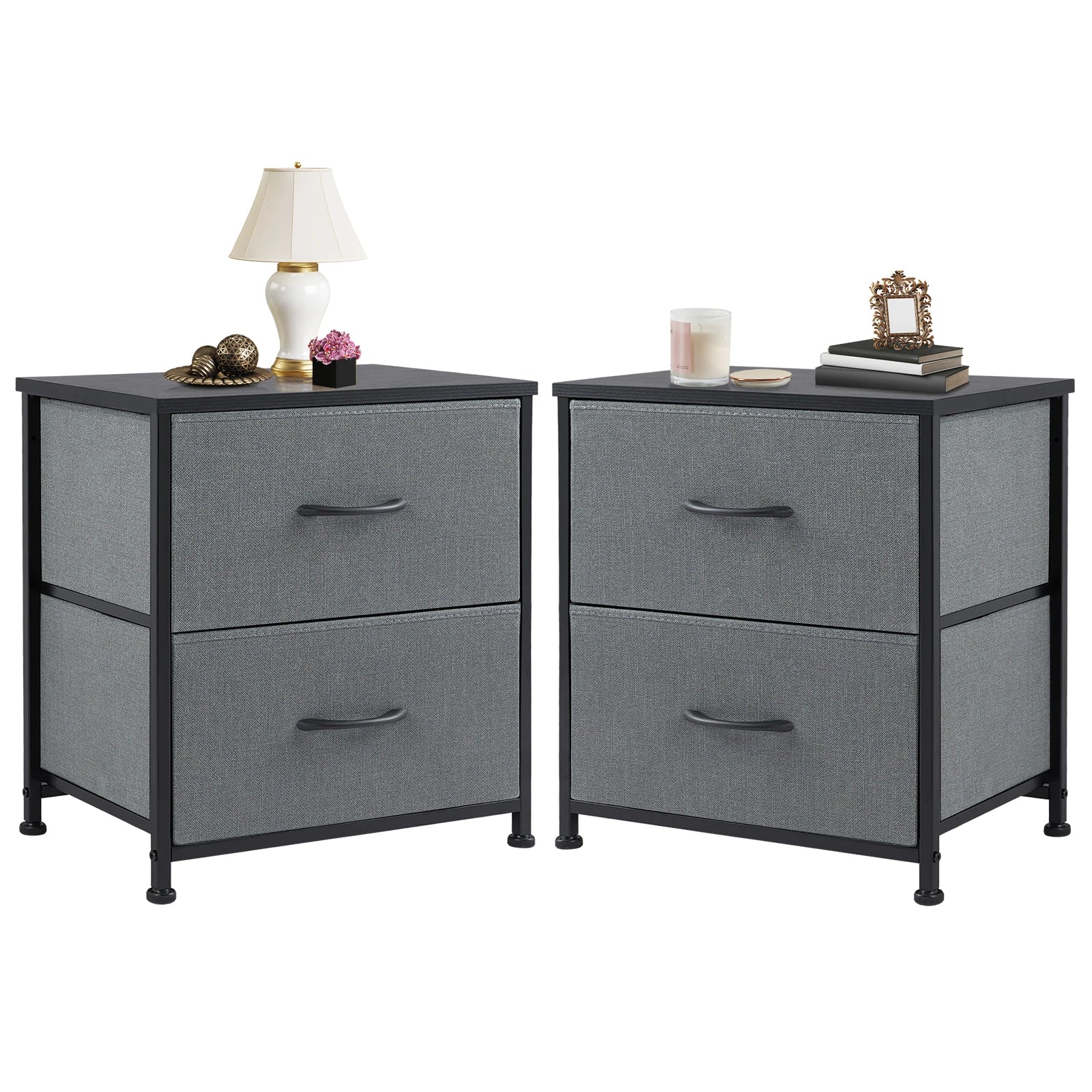 JHK Nightstand Bedside Coffee Sofa Tea Table