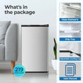 US Shipped  3.2 Cu.ft Mini Fridge with Freezer Compact Single Door