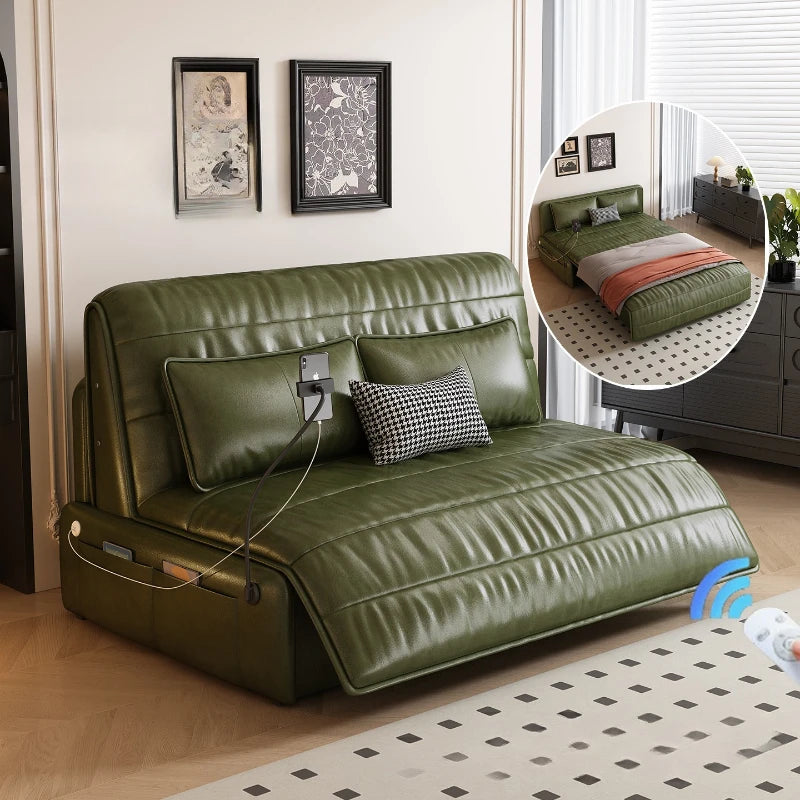 Strong 2 Seats Electric Sofa Loveseat.  Italian Designer Oversized Recliner Chair