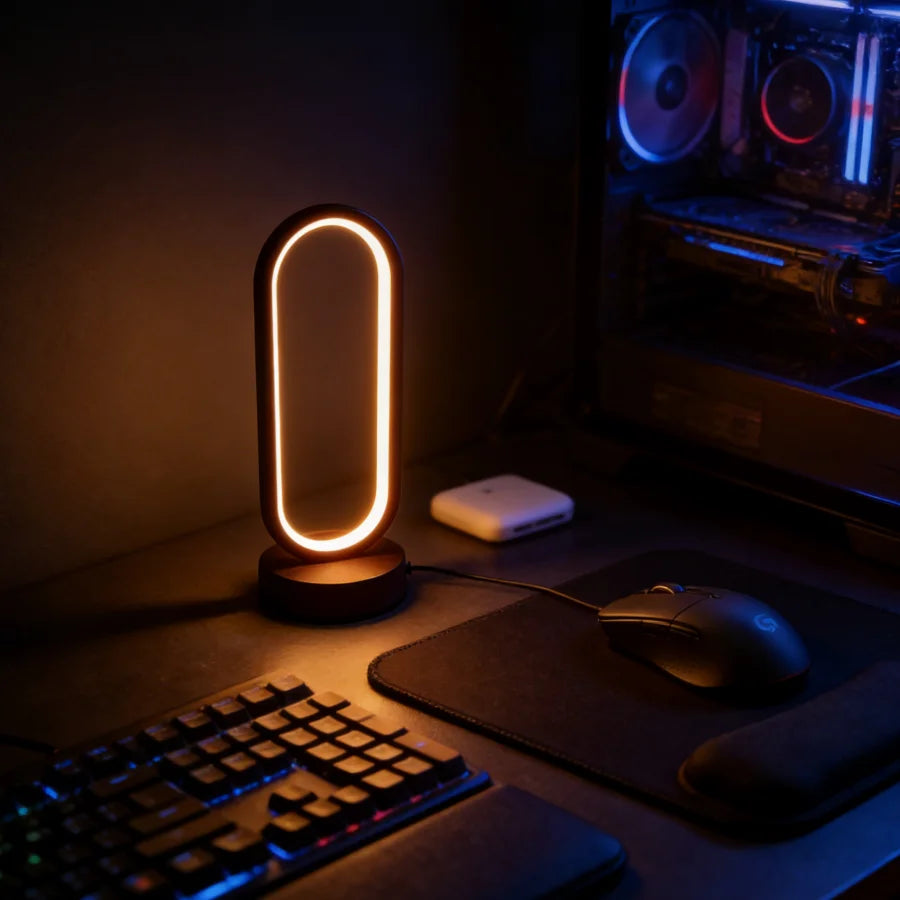 1Pcs Ring Table Lamp