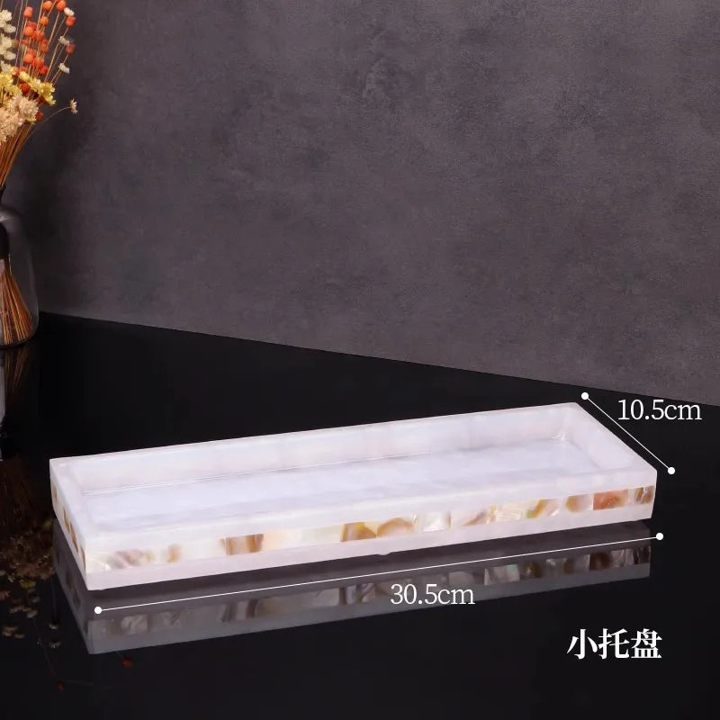Natural Color Resin Toothbrush Set, Bathroom Accessories, Toilet Cup, 5 Piece Set