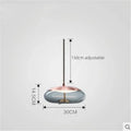 Nordic Style Designer Postmodern Luxury Glass Single Head Pendant Lamp, Creative Art Bar Dining Lighting Fixture