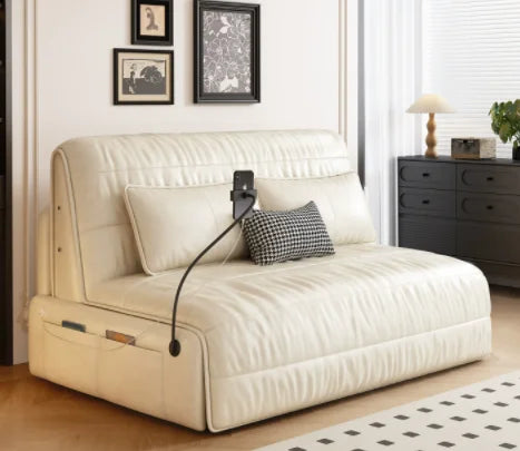 Strong 2 Seats Electric Sofa Loveseat.  Italian Designer Oversized Recliner Chair
