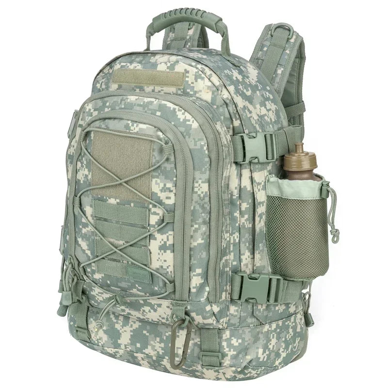 60L Military Tactical Backpack, Army Molle Assault Rucksack