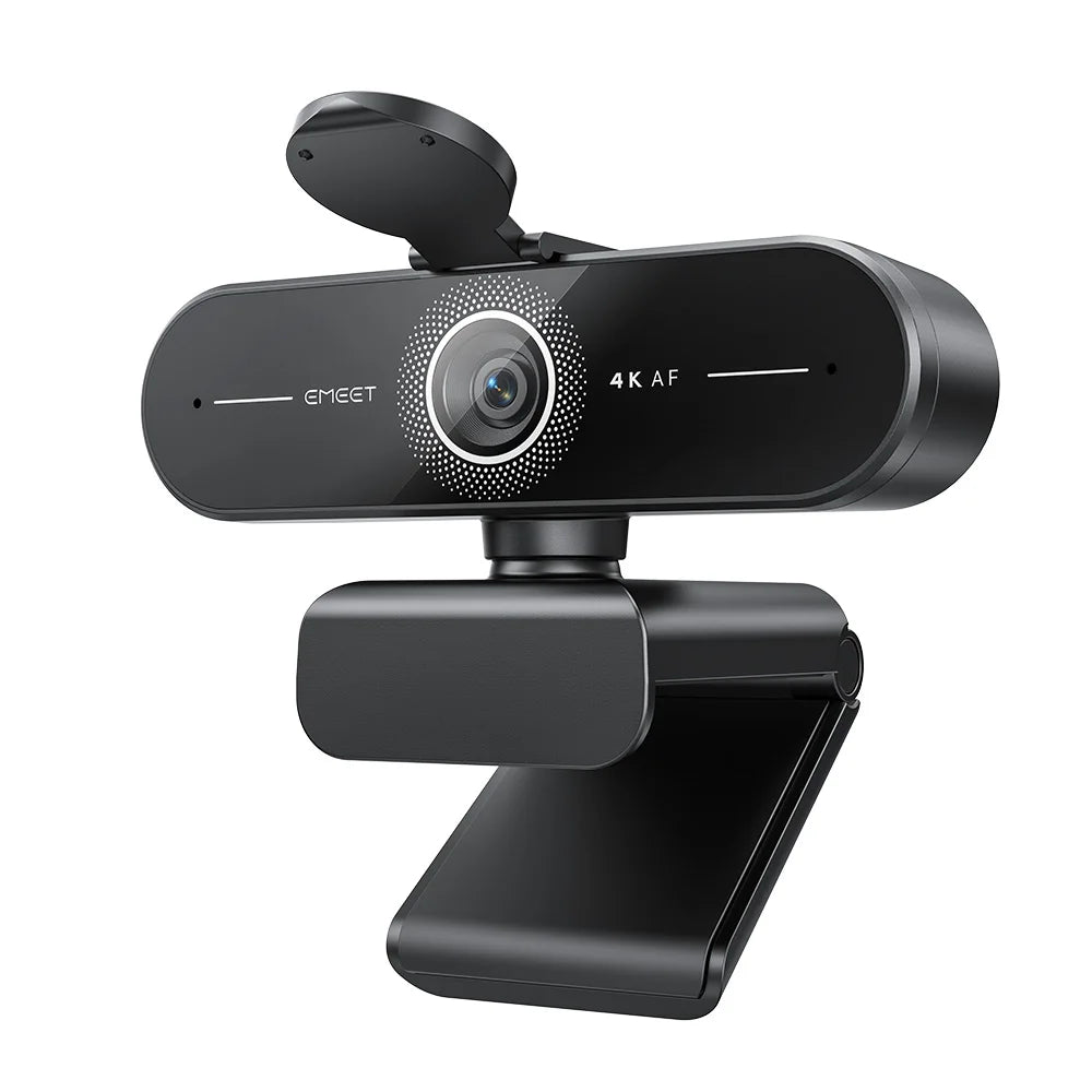 EMEET 4K/1080P Webcam for PC/Computer PDAF Auto Focus Video Camera With Dual Mics Web Camera Works for Zoom/Teams