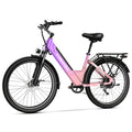 Cybervelo 1000W Peak 26" Electric Bike Adults 80Miles, Removable Battery, 7-Speed Ebike