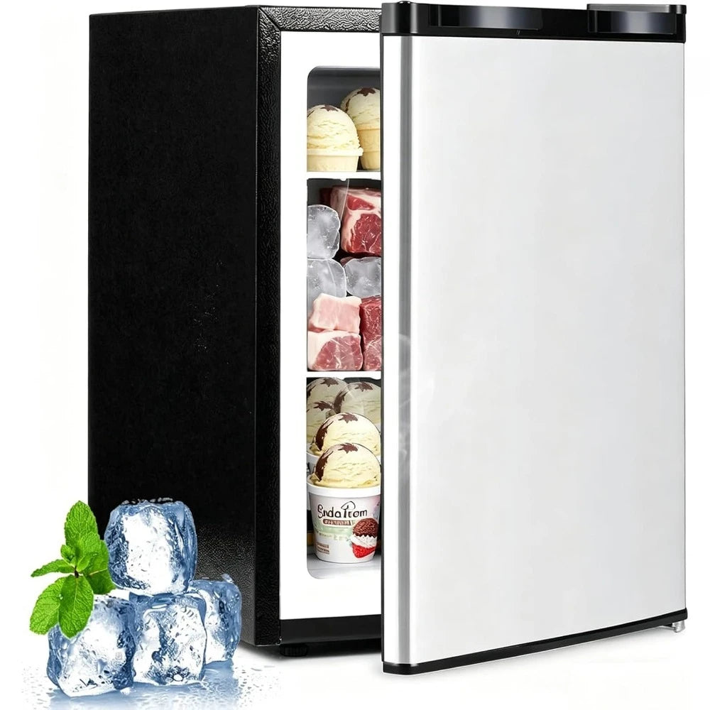 Compact Upright Mini Freezer 2.1 Cu.Ft Single Door