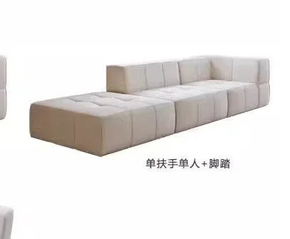 Living Room Compressed Vacuum Sofas, Modern Small Apartment Fabric Living Room Sofa