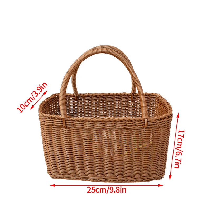 Hand Woven Creative Flower Baskets