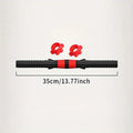 Single Rubber Coated Dumbbell Rod Universal Nut Connector Barbell Accessories