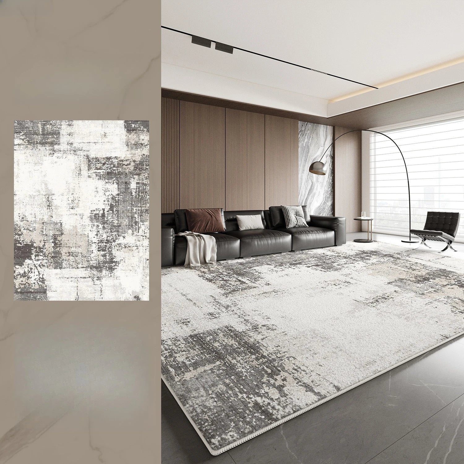 Modern Style Bedroom Decor Large Carpet Light Luxury Carpets for Living Room Fluffy Soft Lounge Floor Mat Thick Plush Study Rug