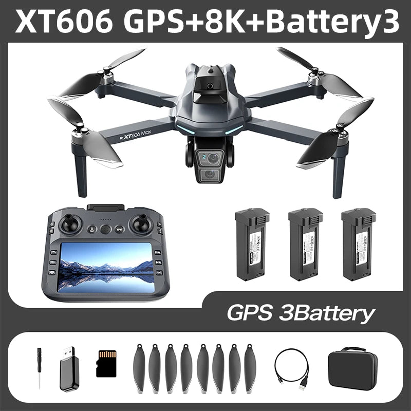 Original Drone, GPS RC 8K Professional HD Aerial Photography Laser obstacle avoidance Quadcopter Aircraft