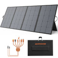 MHPOWOS 400W Portable Solar Panel 31 V Foldable Solar Panels Charger with 7 in 1 Solar Cable