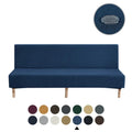 Water-repellent Armless Sofa Bed Sofa Bed with Breathable Cover