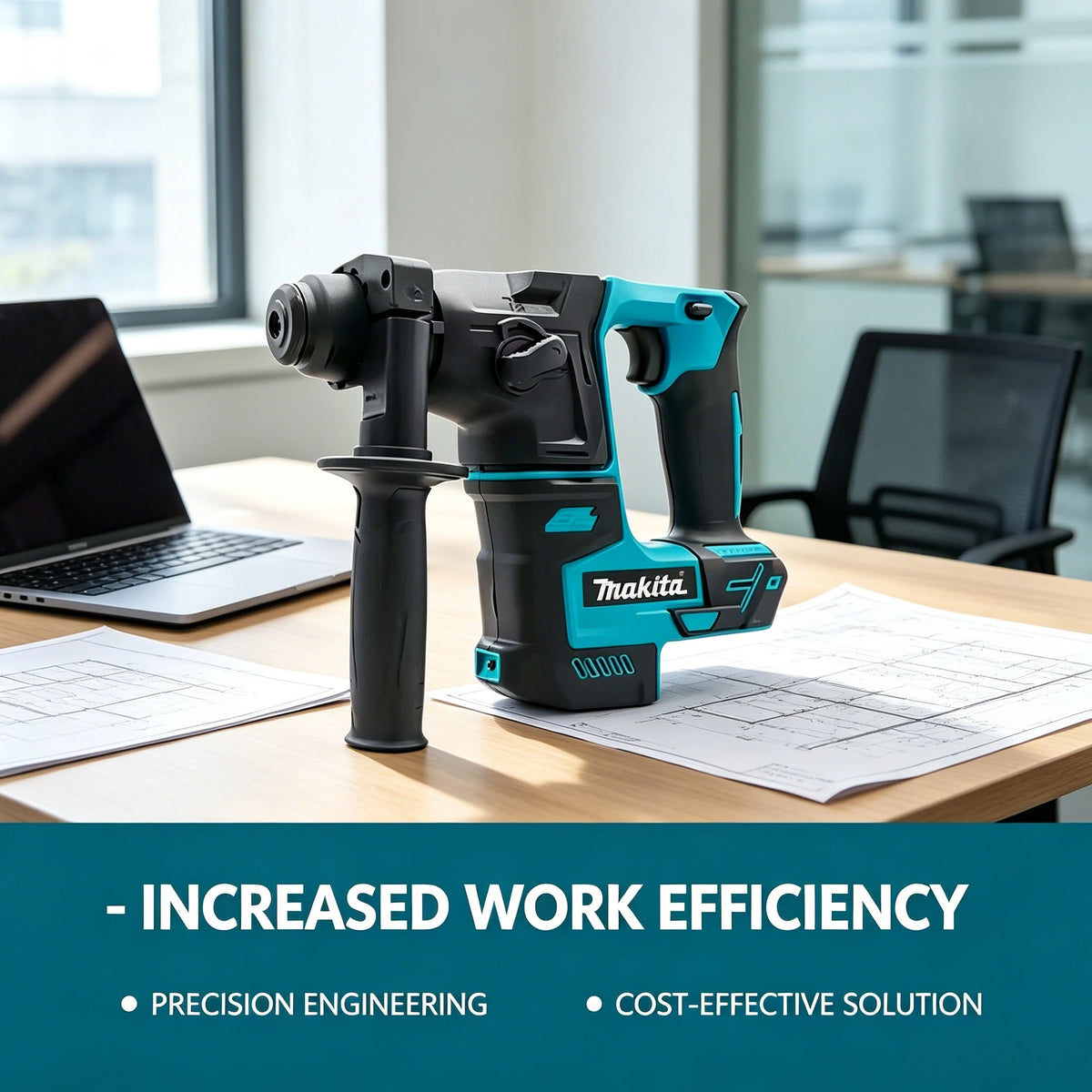 Makita HR140D Original Brushless Hammer Drill | 18V Lithium Cordless Electric Hammer（only machine）