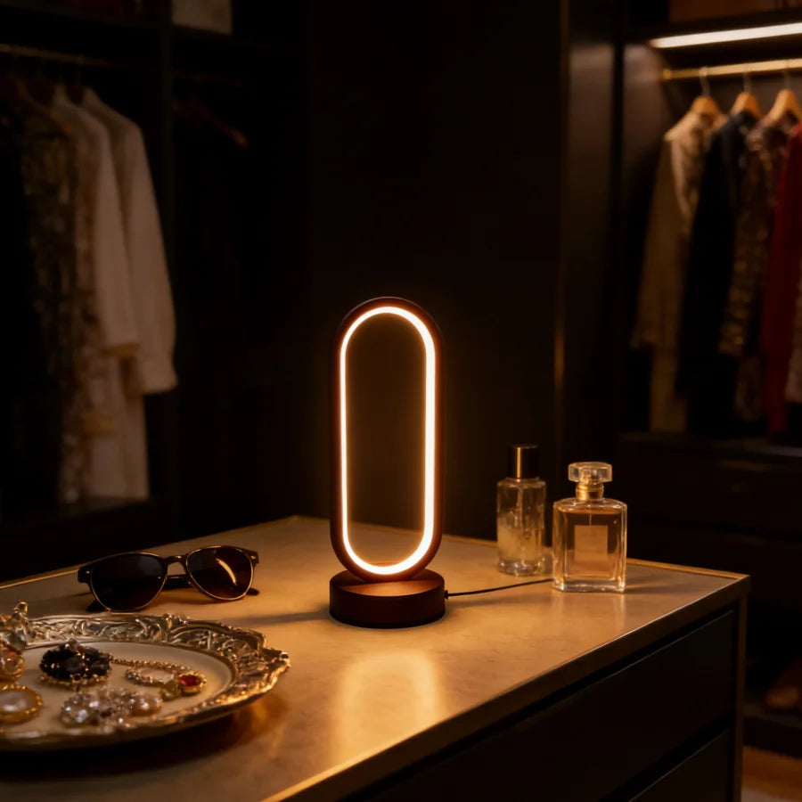 1Pcs Ring Table Lamp