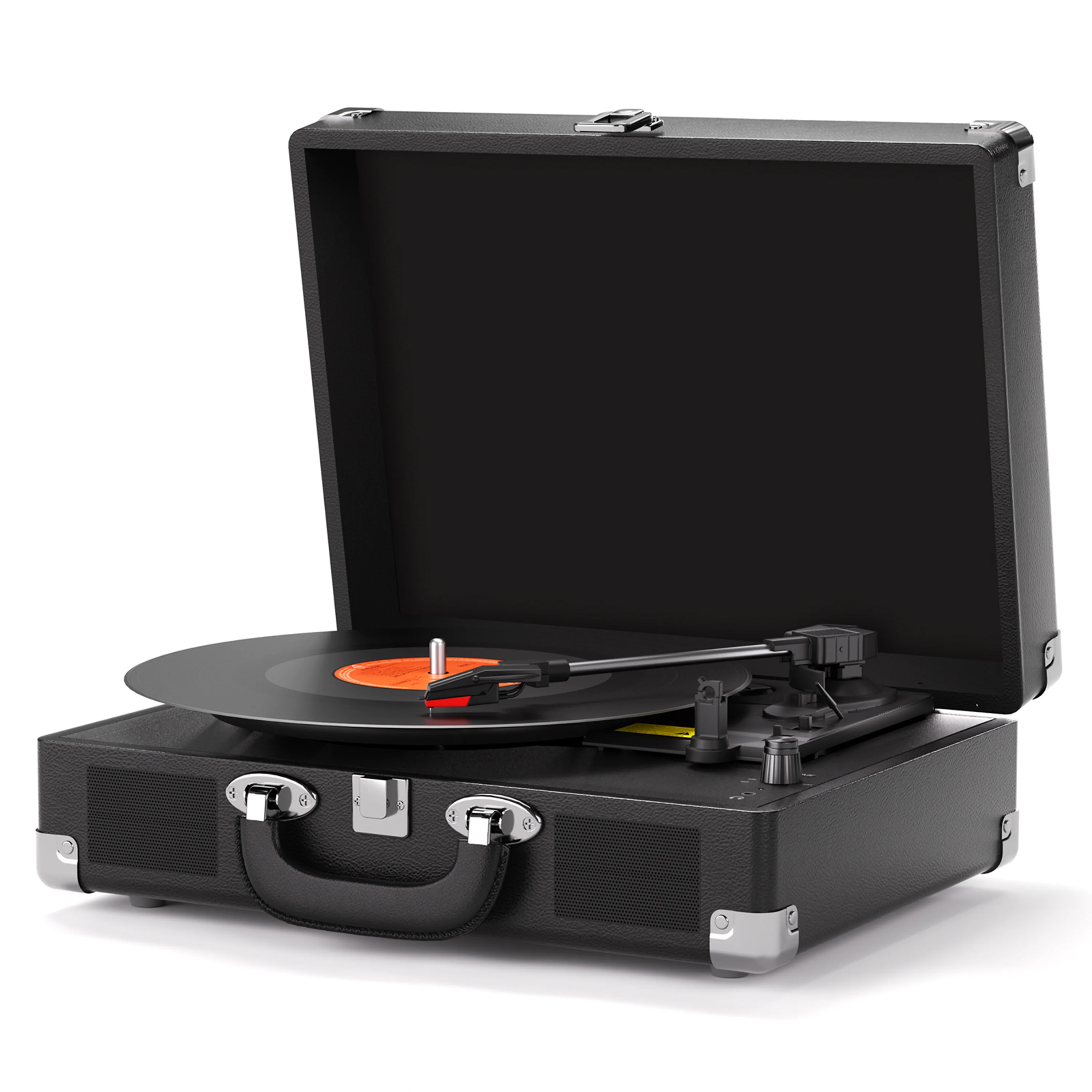 MAIO  Record Player, 3-Speed 33/45/78RPM Vinyl Spinner with 2 Built-in Stereo Speakers, Headphone Jack