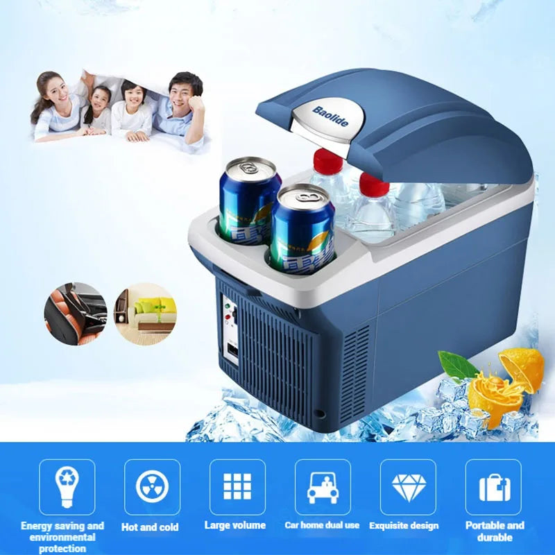 2026 6L 8L Small Car Refrigerator for Home and Camping