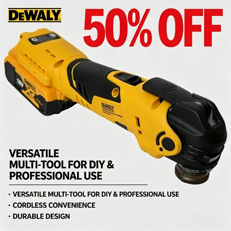 Dewalt Multitool, Multifunction Vibration Electric Saw, 18V Battery Tool