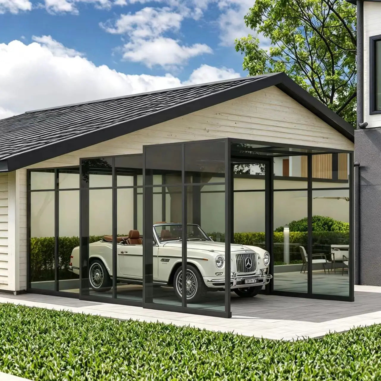 Electric Retractable Canopy Shelter