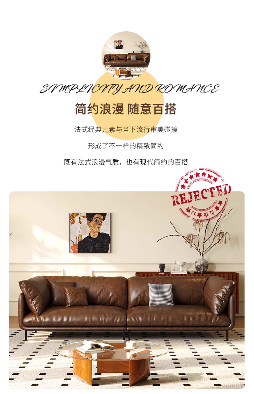 Nordic Curved Luxury Sofa