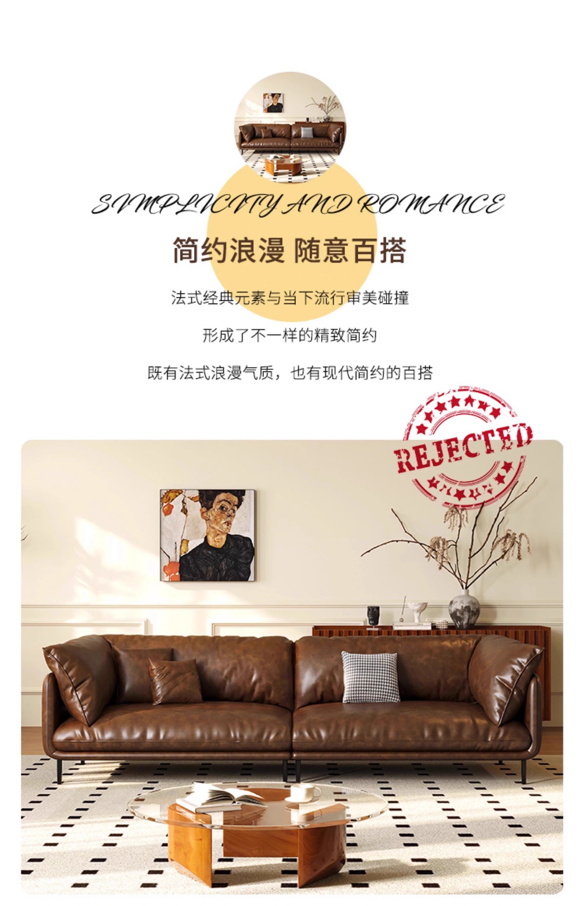 Nordic Curved Luxury Sofa