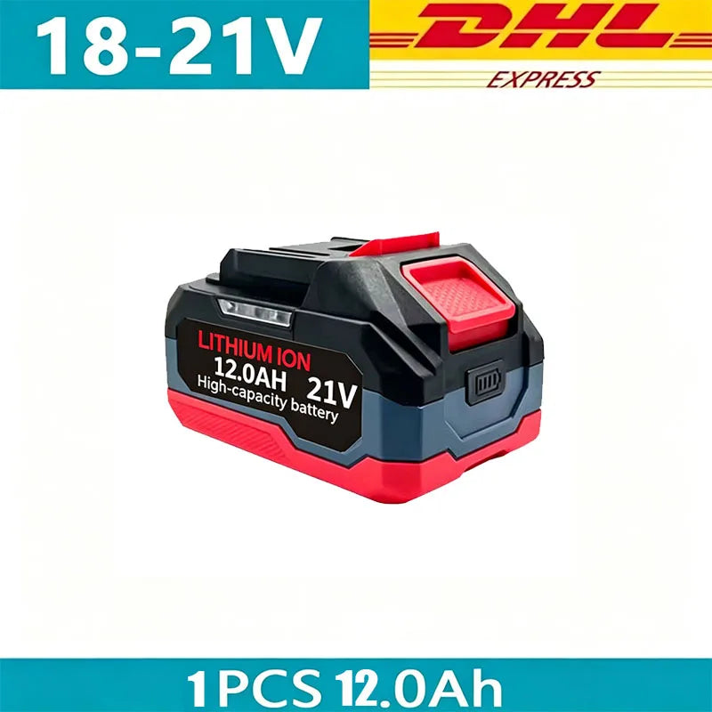 Rechargeable Li-Ion Batteries & Charger Suitable for Cordless Makita 18V/21V Power Tools