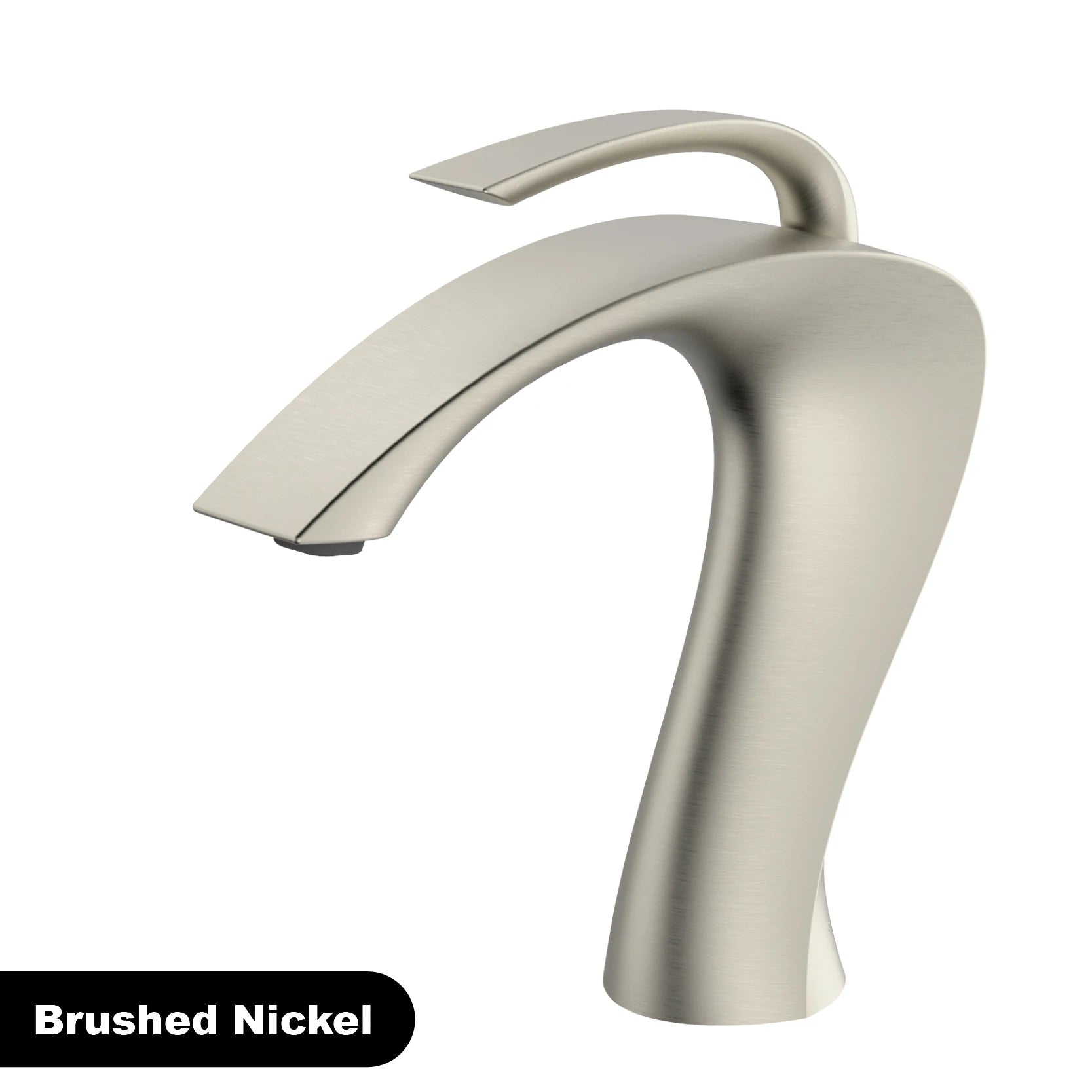 Luxury Modern Deck Mounted Brass Bathroom Vanity Faucet, 18 Variants