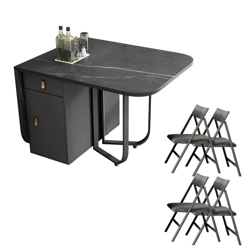 Fashion Folding Dining Table and Folding Chairs