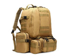 50L Tactical Backpack, Waterproof 4 In1 Molle Sport Tactical Bag