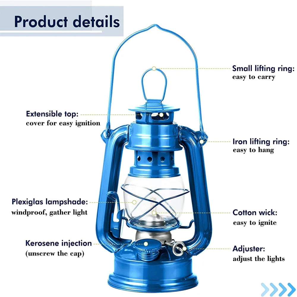 19cm Retro Outdoor Camping Lamp
