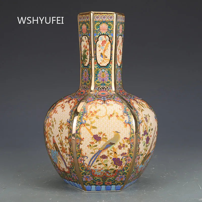 Jingdezhen Antique Porcelain Enamel Vase