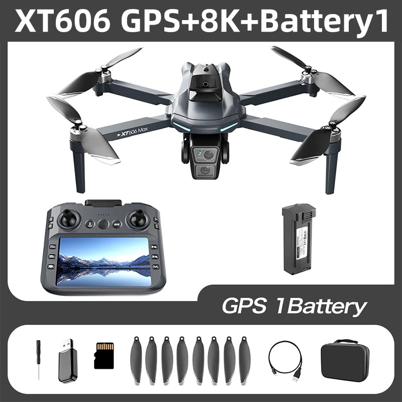 Original Drone, GPS RC 8K Professional HD Aerial Photography Laser obstacle avoidance Quadcopter Aircraft