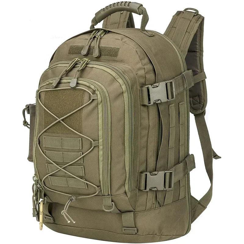 60L Military Tactical Backpack, Army Molle Assault Rucksack