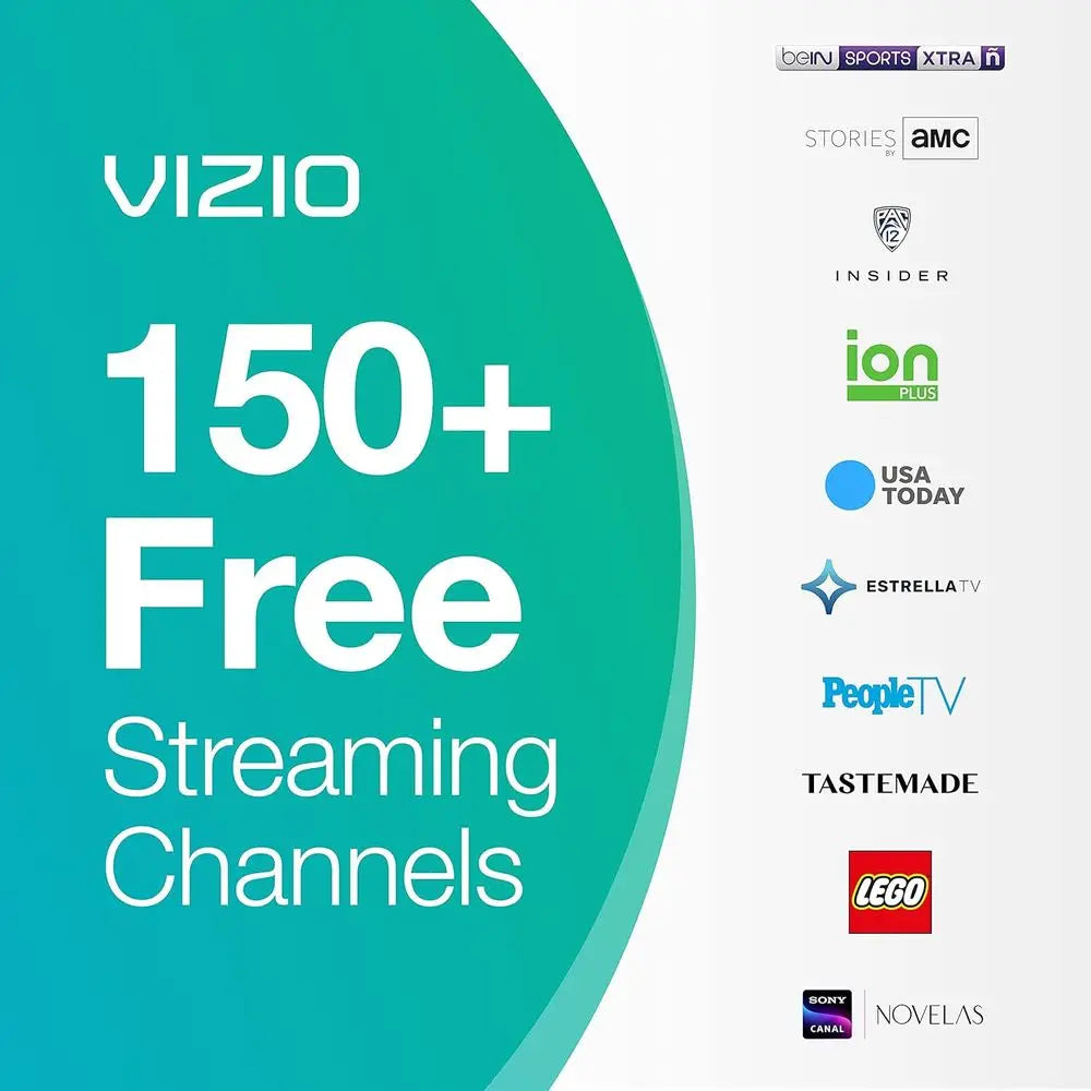 65 Inch 4K Smart TV, V-Series UHD LED HDR Teion with AirPlay and Chromecast Built-in
