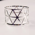 4PCS Metal Napkin Rings,Simple Ring Models Napkin Buckle, Wedding Napkin Holder,for Dining Room Family Dinner Table Decor