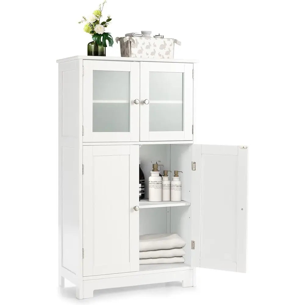 White Storage Cabinet