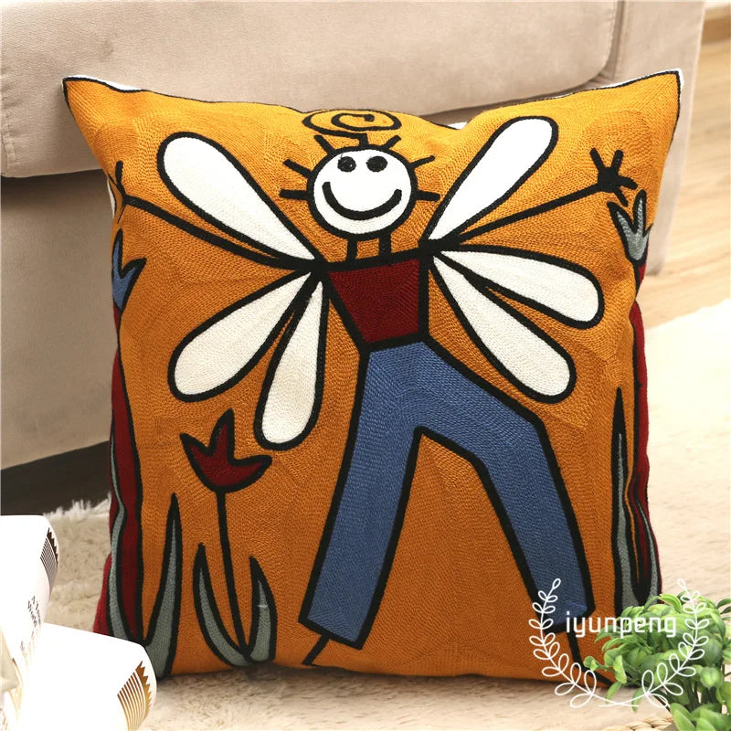 Abstract Creative Cushion Covers, Decorative Throw Pillowcases