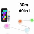All Holiday Waterproof RGB Lights, Smart App Remote Control, Bluetooth