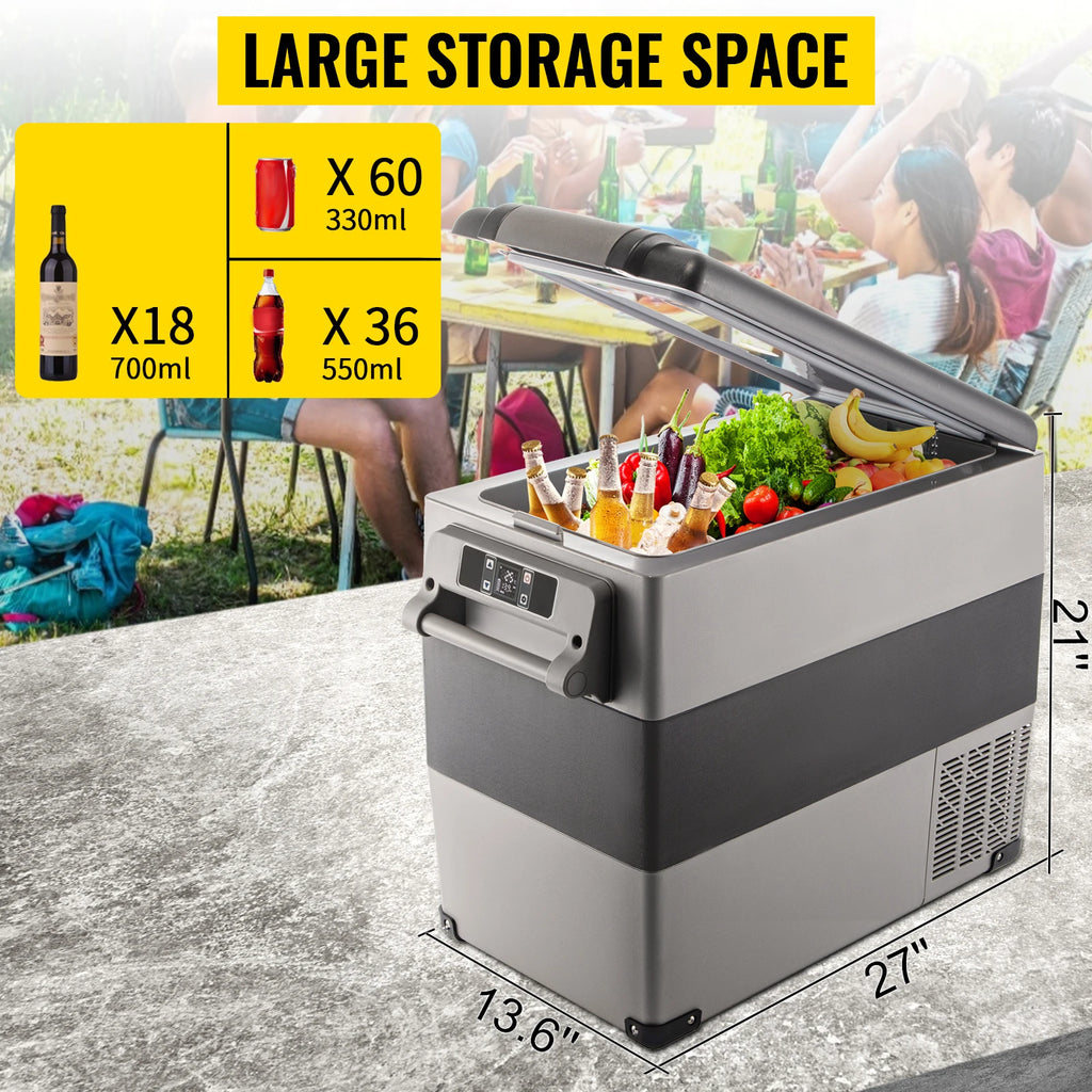 SucceBuy 15L - 55L Car Refrigerator, Mini Fridge Freezer