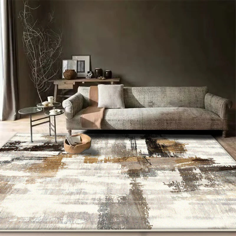 Modern Washable CARPET FOR LIVE ROOM Non-slip Abstract Style Easy Cleaning Decoration Home Lounge Rug Coffee Tables Mat