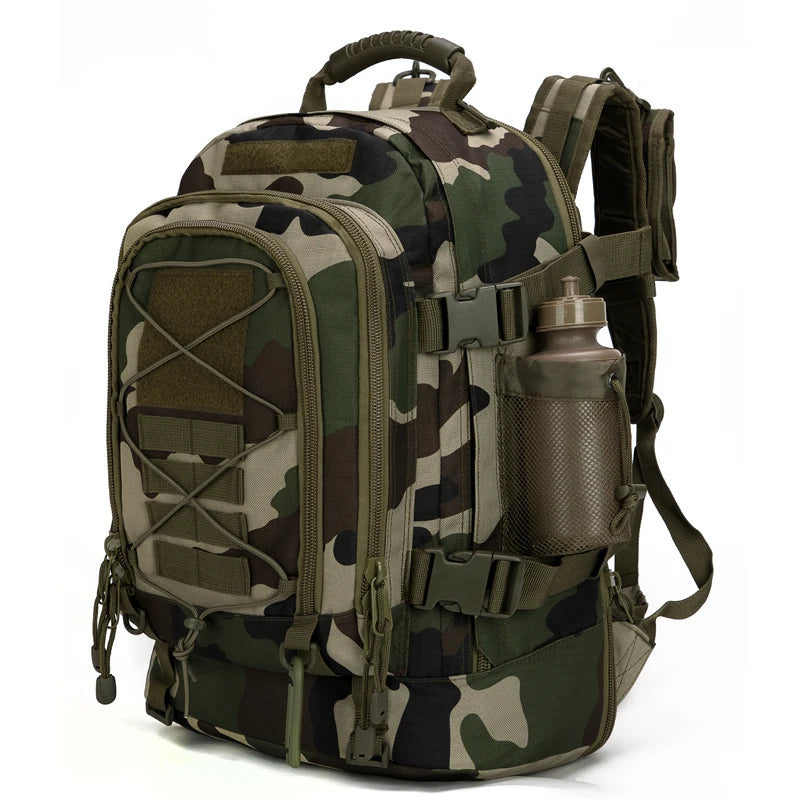 60L Military Tactical Backpack, Army Molle Assault Rucksack