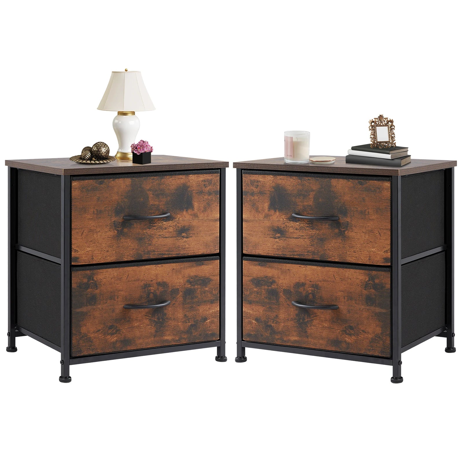 JHK Nightstand Bedside Coffee Sofa Tea Table