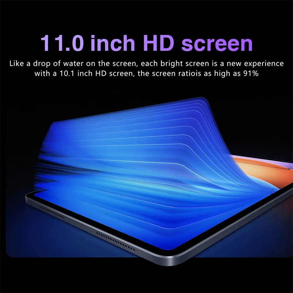 Original Pad 7s Pro Tablet 11'' Android 14 Tab 5G Dual SIM 22GB+2TB 20000mAh WIFI HD Screen Children's Tablets Kids Tablet PC