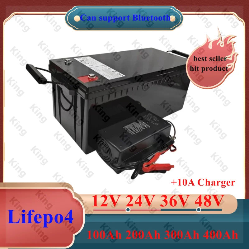 XH 12V 24V 36V 48V 100AH 150Ah 200AH 300Ah 400Ah lifepo4 lithium battery bluetooth BMS APP for solar inverter EV Fishing boat