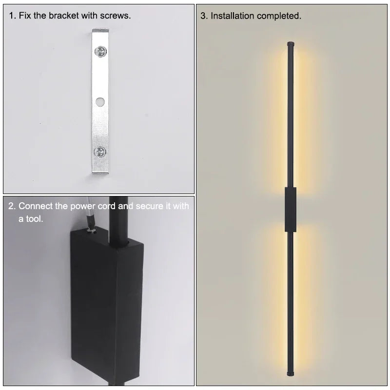 LED long wall lamp Indoor Nordic style