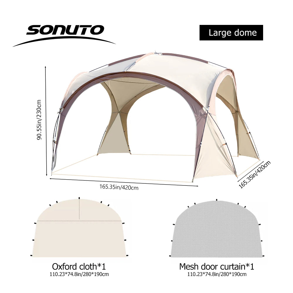 Sonuto Extra Large Dome Canopy Pop-up Tent