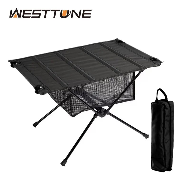 WESTTUNE Camping Folding, Roll-Up Table