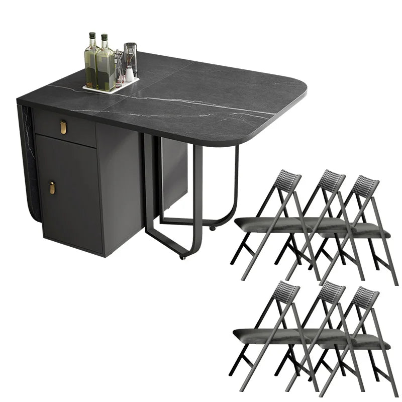 Fashion Folding Dining Table and Folding Chairs