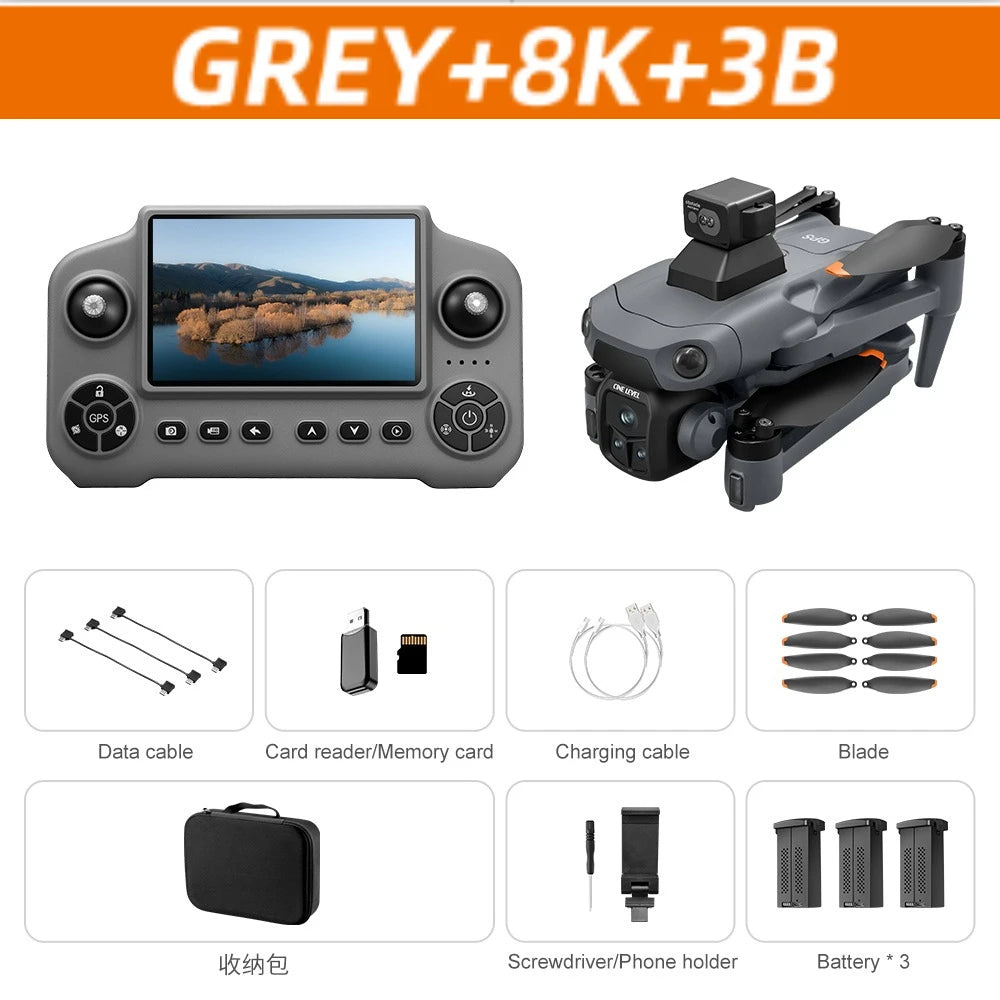 Original Drone, GPS RC 8K Professional HD Aerial Photography Laser obstacle avoidance Quadcopter Aircraft